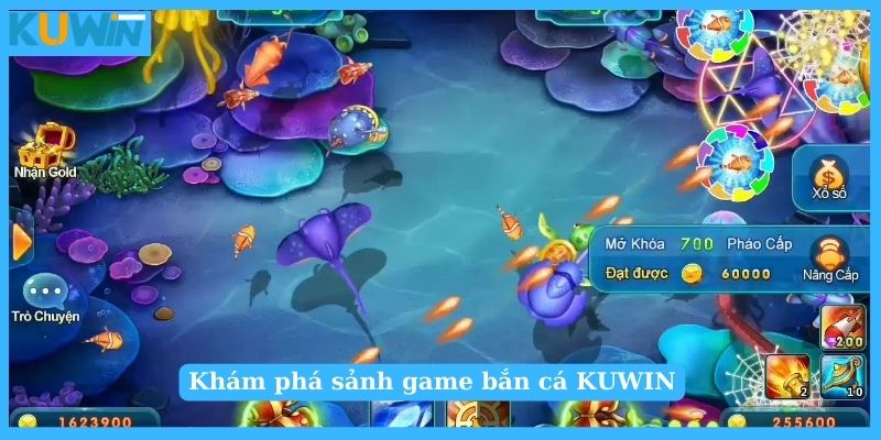 Khám phá sảnh game bắn cá KUWIN